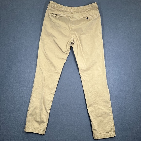 American Eagle Outfitters Pants Mens 31x32 Beige Next Level Flex Slim Fit Chino - Picture 2 of 13